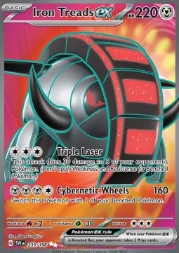 Iron Treads ex - Scarlet & Violet (Ultra Rare) [SVI-233]