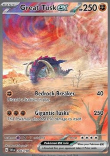 Great Tusk ex - Scarlet & Violet (Special Illustration Rare) [SVI-246]