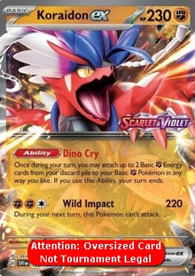 Koraidon ex - Scarlet & Violet (Oversized) [SVI-125]