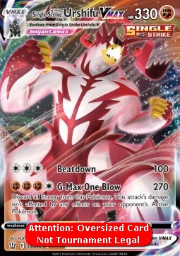 Single Strike Urshifu VMAX - Battle Styles (Oversized) [BST-86]