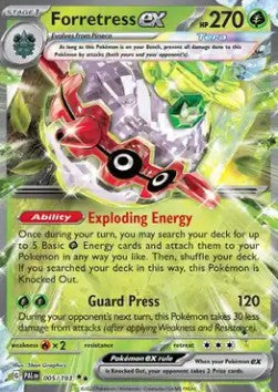 Forretress ex - Paldea Evolved (Double Rare) [PAL-005]