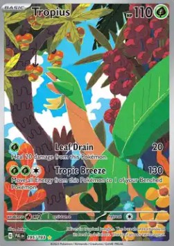 Tropius - Paldea Evolved (Illustration Rare) [PAL-195]