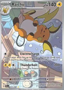 Raichu - Paldea Evolved (Illustration Rare) [PAL-211]