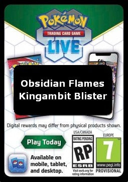 Live Code Card (Kingambit Blister) - Obsidian Flames (Online Code Card)