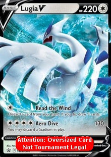 Lugia V - SWSH Black Star Promos (Oversized) [SWSH-301]