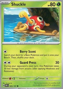 Shuckle - Obsidian Flames (Common) [OBF-005]