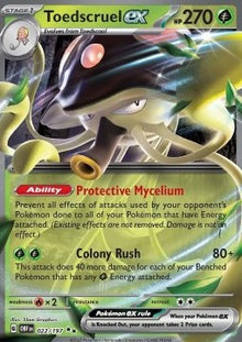 Toedscruel ex - Obsidian Flames (Double Rare) [OBF-022]