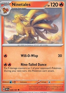 Ninetales - Obsidian Flames (Uncommon) [OBF-029]