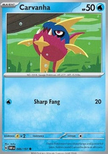 Carvanha - Obsidian Flames (Common) [OBF-046]