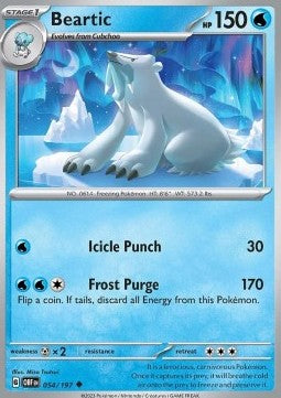 Beartic - Obsidian Flames (Uncommon) [OBF-054]