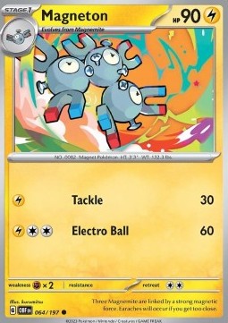 Magneton - Obsidian Flames (Common) [OBF-064]
