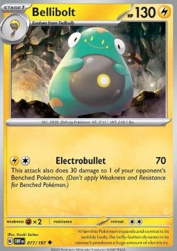 Bellibolt - Obsidian Flames (Uncommon) [OBF-077]