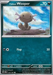 Paldean Wooper - Obsidian Flames (Common) [OBF-127]