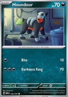 Houndour - Obsidian Flames (Common) [OBF-132]