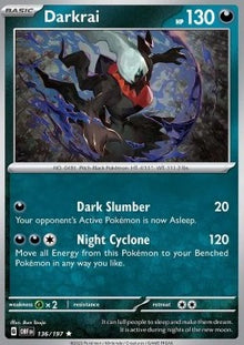 Darkrai - Obsidian Flames (Rare) [OBF-136]