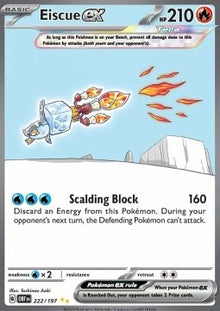 Eiscue ex - Obsidian Flames (Special Illustration Rare) [OBF-222]