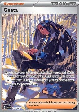 Geeta - Obsidian Flames (Special Illustration Rare) [OBF-226]