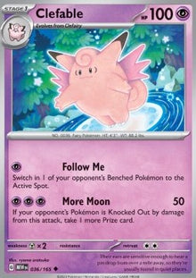 Clefable - 151 (Uncommon) [MEW-036]