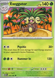 Exeggutor - 151 (Uncommon) [MEW-103]