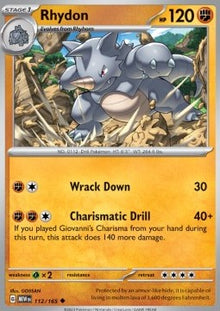 Rhydon - 151 (Uncommon) [MEW-112]