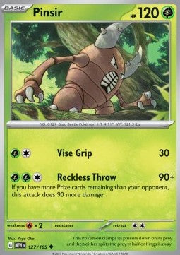 Pinsir - 151 (Uncommon) [MEW-127]