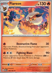 Flareon - 151 (Rare) [MEW-136]