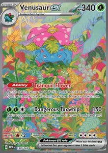 Venusaur ex - 151 (Special Illustration Rare) [MEW-198]