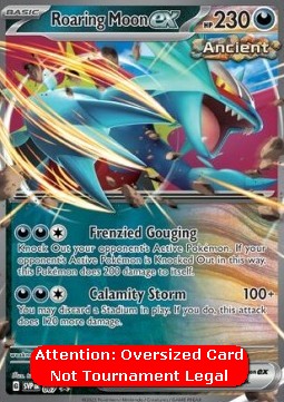 Roaring Moon ex - SV Black Star Promos (Oversized) [SVP-067]