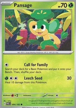 Pansage - Paradox Rift (Common) [PAR-004]
