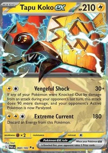 Tapu Koko ex - Paradox Rift (Double Rare) [PAR-068]