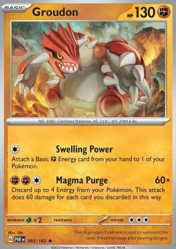 Groudon - Paradox Rift (Rare) [PAR-093]