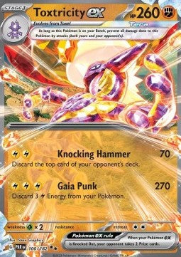 Toxtricity ex - Paradox Rift (Double Rare) [PAR-100]