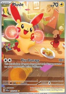 Plusle - Paradox Rift (Illustration Rare) [PAR-193]