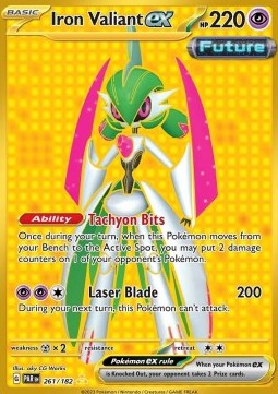 Iron Valiant ex - Paradox Rift (Secret Rare) [PAR-261]