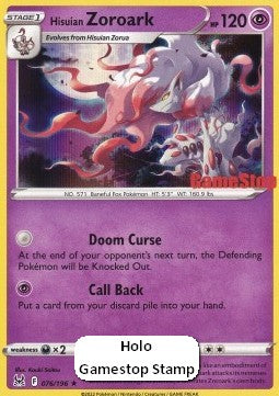 Hisuian Zoroark - Lost Origin (Promo) [LOR-076]
