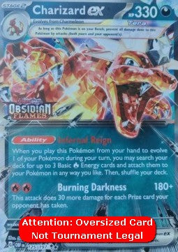 Charizard ex - Obsidian Flames (Oversized) [OBF-125]