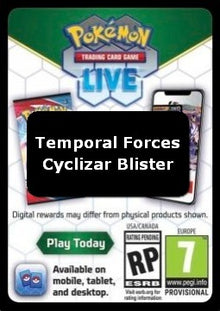 Live Code Card (Cyclizar Blister) - Temporal Forces (Online Code Card)