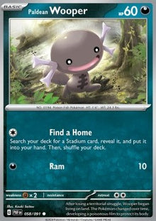 Paldean Wooper - Paldean Fates (Common) [PAF-058]