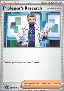 Professor's Research - Paldean Fates (Rare) [PAF-088]