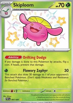 Skiploom - Paldean Fates (Shiny Rare) [PAF-097]