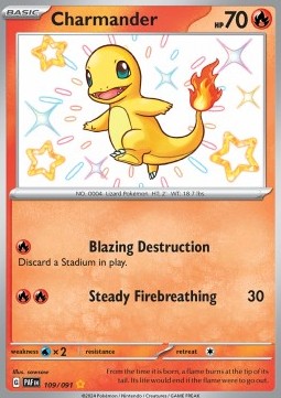 Charmander - Paldean Fates (Shiny Rare) [PAF-109]