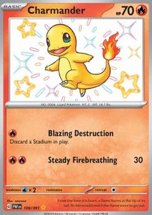 Charmander - Paldean Fates (Shiny Rare) [PAF-109]