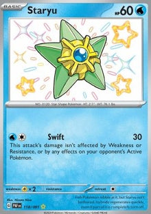 Staryu - Paldean Fates (Shiny Rare) [PAF-118]