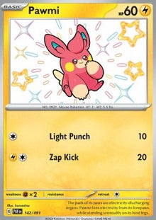 Pawmi - Paldean Fates (Shiny Rare) [PAF-142]