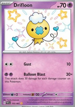 Drifloon - Paldean Fates (Shiny Rare) [PAF-155]