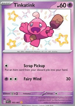 Tinkatink - Paldean Fates (Shiny Rare) [PAF-165]