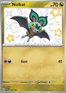Noibat - Paldean Fates (Shiny Rare) [PAF-194]