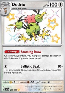 Dodrio - Paldean Fates (Shiny Rare) [PAF-200]