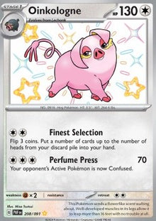 Oinkologne - Paldean Fates (Shiny Rare) [PAF-208]