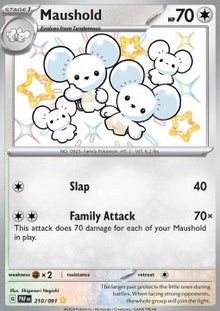 Maushold - Paldean Fates (Shiny Rare) [PAF-210]